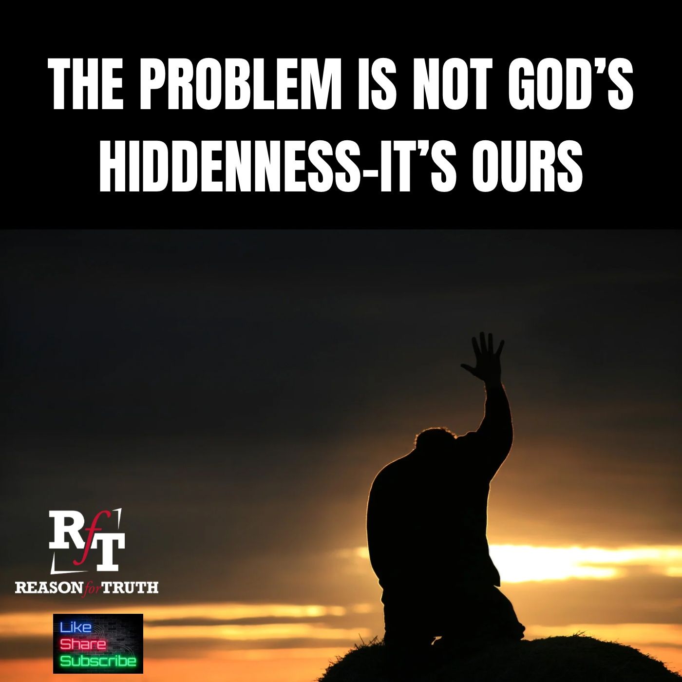 The Problem Is Not God-It's Us! - 9:3:25, 7.45 PM
