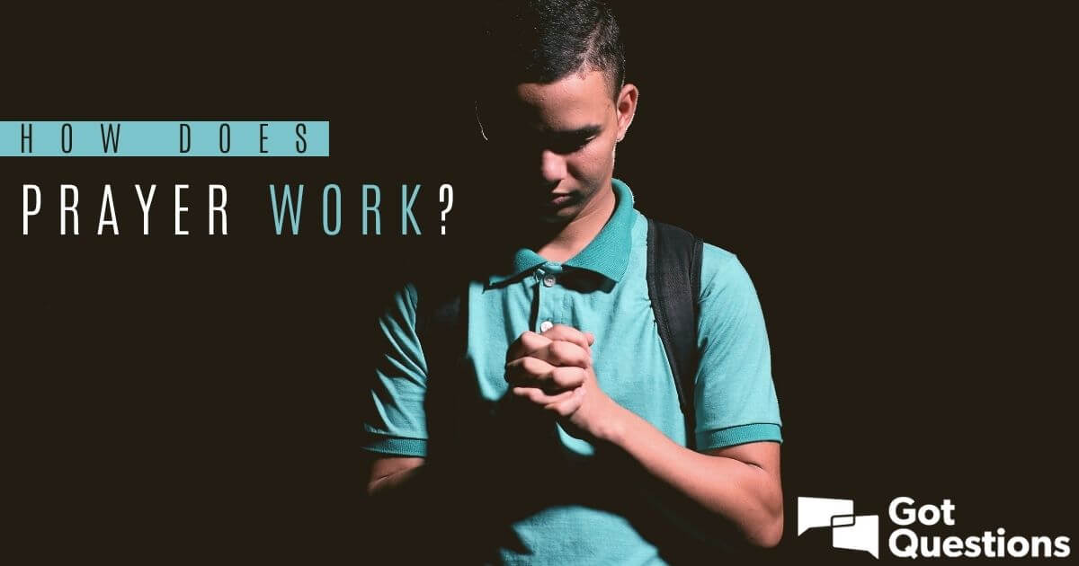 How does prayer work?