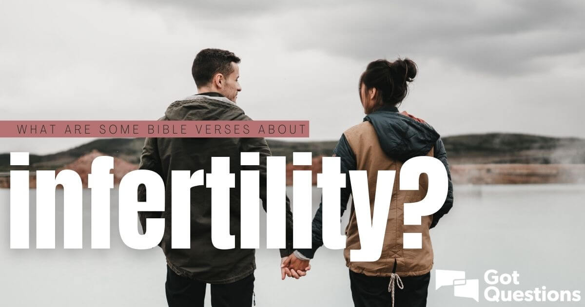 What are some Bible verses about infertility?